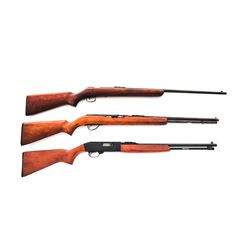 Lot of Three (3) .22 Rifles