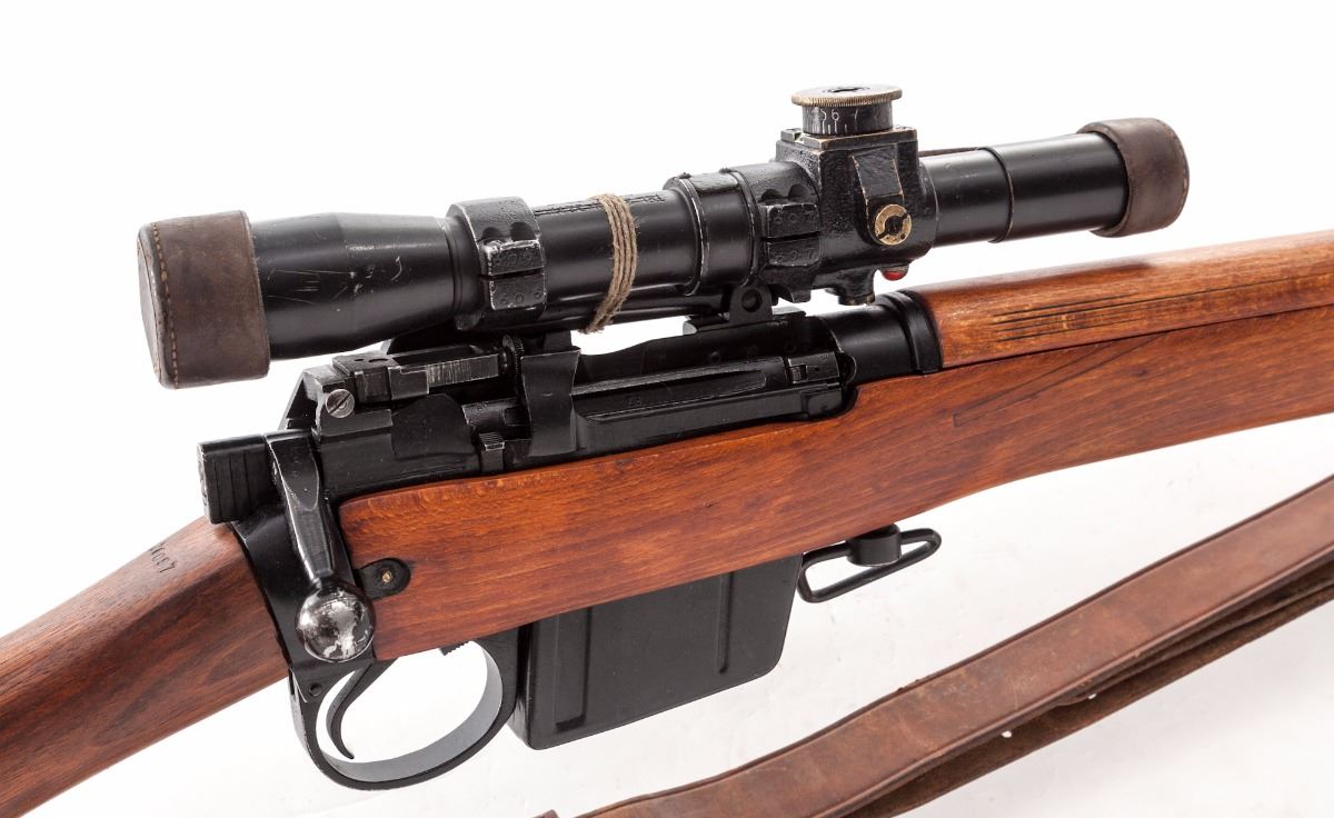 British L42A1 (D71) Bolt Action Sniper Rifle
