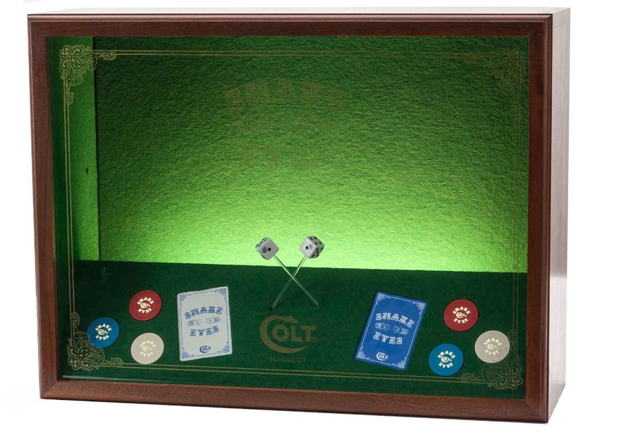 Original Colt SNAKE EYES Python Display Case