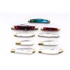 Image 3 : Lot of 9 Folding Knives, by Hen & Rooster