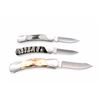 Image 4 : Lot of 3 Custom Feature Buck Folding Knives