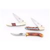 Image 3 : Lot of 3 Knives, by Santa Fe Stoneworks & Case