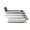 Image 1 : Lot of Six (6) Antique Socket Bayonets