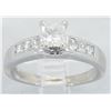Image 5 : 1.00 ctw Diamond Ring - 14KT White Gold