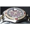 Image 3 : Rolex Two-Tone Red Vignette Diamond and Ruby DateJust Ladies Watch