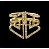 Image 2 : 0.25 ctw Diamond Ring - 14KT Yellow Gold