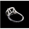 Image 3 : 2.92 ctw Black Diamond Ring - 14KT White Gold