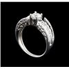 Image 4 : 14KT White Gold 2.21 ctw Diamond Ring