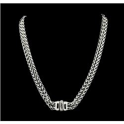 David Yurman Sterling Silver Donut Necklace