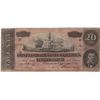 Image 1 : 1864 $20 Confederate States of America Bank Note