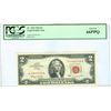 Image 1 : 1963 PCGS GN66PPQ $2 Red Seal Legal Tender Bank Note