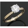 Image 3 : GIA Cert 0.71 ctw Diamond Ring - 14KT Yellow Gold