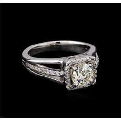 1.28 ctw Diamond Ring - 14KT White Gold