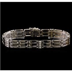 14KT White Gold 0.58 ctw Diamond Bracelet