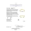 Image 4 : 7.00 ctw Tanzanite and Diamond Bracelet - 14KT Yellow Gold