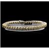 Image 1 : 3.52 ctw Diamond Tennis Bracelet - 14KT Yellow Gold