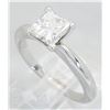 Image 2 : GIA Cert 1.01 ctw Diamond Ring - 14KT White Gold