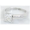 Image 8 : GIA Cert 1.01 ctw Diamond Ring - 14KT White Gold