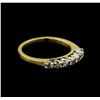 Image 1 : 0.25 ctw Diamond Ring - 14KT Yellow Gold