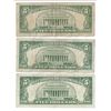 Image 2 : 1963 $5 Red Seal Bill Lot of 3