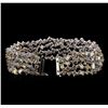 Image 3 : 20.40 ctw Diamond Bracelet - 18KT White Gold