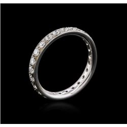 14KT White Gold 0.94 ctw Diamond Ring