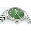 Image 6 : Rolex Stainless Steel Diamond DateJust Men's Watch