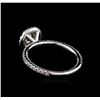 Image 3 : 1.08 ctw Diamond Ring - 14KT White Gold