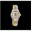 Image 1 : Rolex Two-Tone Diamond DateJust Ladies Watch