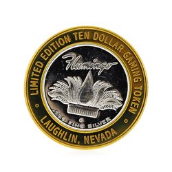 Limited Edition $10 Las Vegas .999 Silver Gaming Token