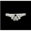 Image 1 : 0.50 ctw Diamond Ring - 14KT White Gold