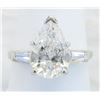 Image 4 : 2.89 ctw Diamond Ring - Platinum