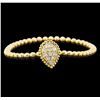 Image 1 : 0.62 ctw Diamond Bracelet - 14KT Yellow Gold