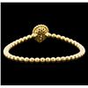 Image 2 : 0.62 ctw Diamond Bracelet - 14KT Yellow Gold