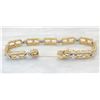 Image 6 : 4.00 ctw Diamond Bracelet - 14KT Yellow Gold