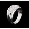 Image 4 : 14KT White Gold 1.51 ctw Diamond Ring
