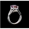 Image 4 : 2.70 ctw Ametrine and Diamond Ring - 14KT White Gold