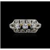 Image 2 : 14KT Yellow Gold 0.50 ctw Diamond Ring