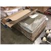 Image 1 : LOT OF ASSORTED RACKING UPRIGHTS AND SHELVES, ON PALLET