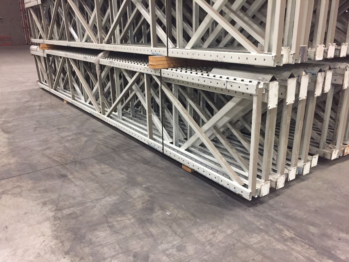 10 - 20FT MASTORRACK PALLET RACKING UPRIGHTS, WITH 60 - 9FT REINFORCED ...