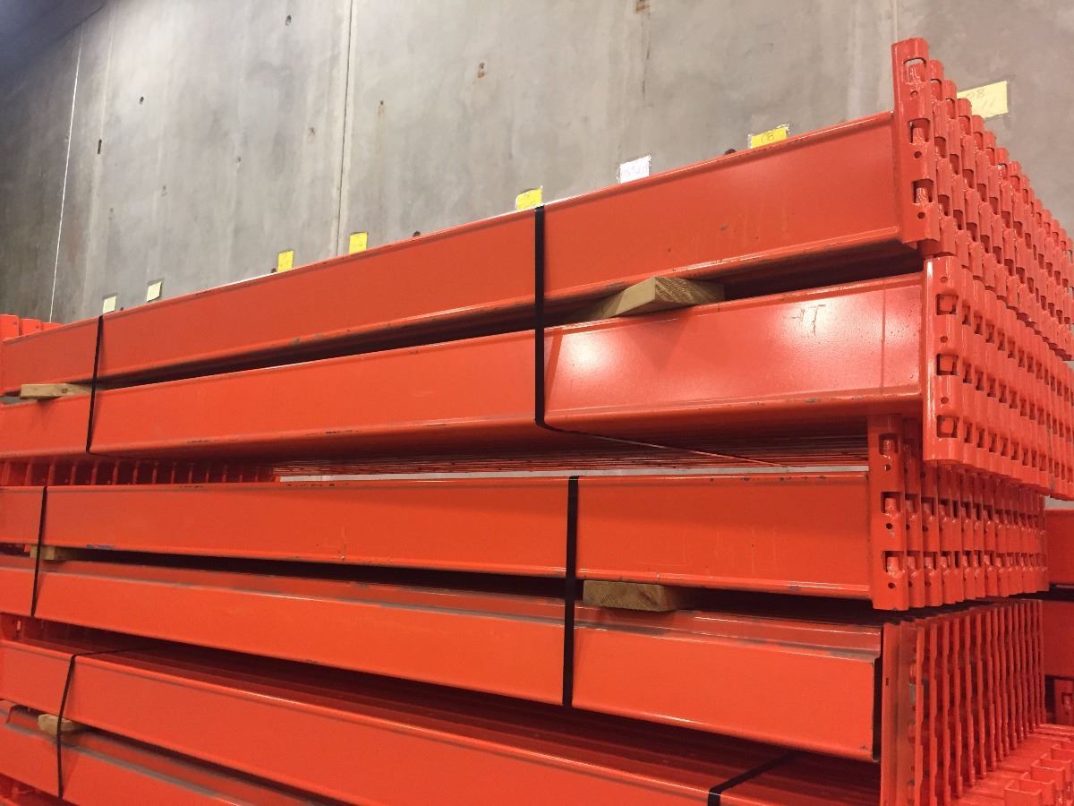 10 - 20FT MASTORRACK PALLET RACKING UPRIGHTS, WITH 60 - 9FT REINFORCED ...