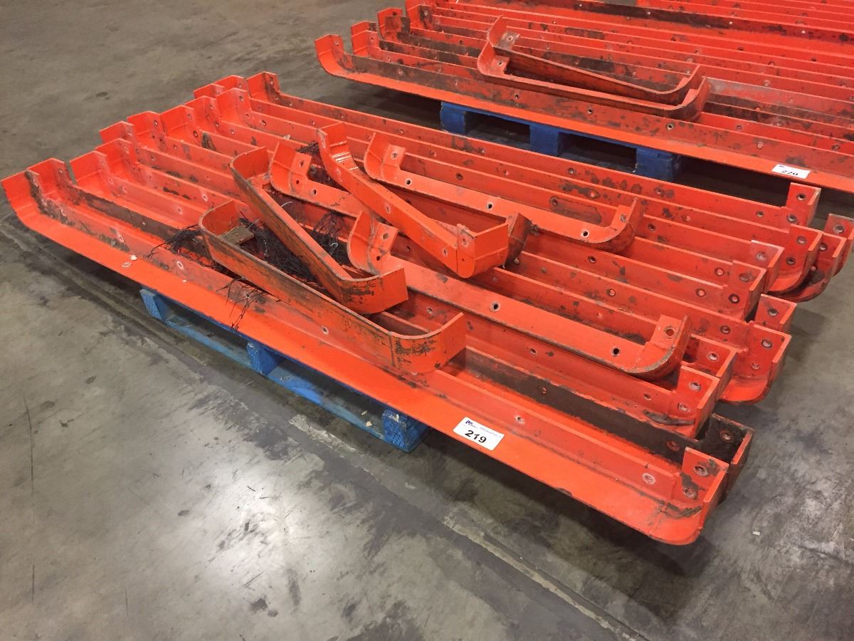 Safety Bar Racking PALLET OF HEAVY DUTY PALLET RACKING SAFETY BARS