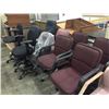 Image 2 : LARGE LOT OF ASSORTED OFFICE CHAIRS