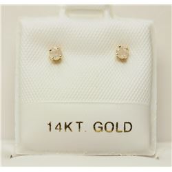 14KT  DAIMOND EARRING