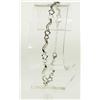 Image 1 : STERLING SILVER DIAMOND BRACELET