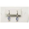 Image 2 : 14KT GOLD  TANZANITE EARRINGS