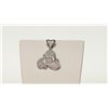 Image 1 : STERLING SILVER CUBIC ZIRCONIA PENDANT