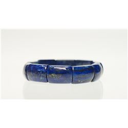 GENUINE LAPIS LAZIL FLEXIBLE SIZE BRACELET