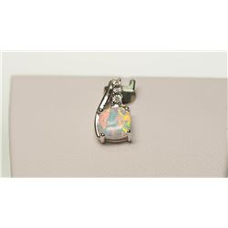 STERLING SILVER DIAMOND &