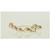 Image 2 : 10KT GOLD FRESHWATER  PEARL BRACELET